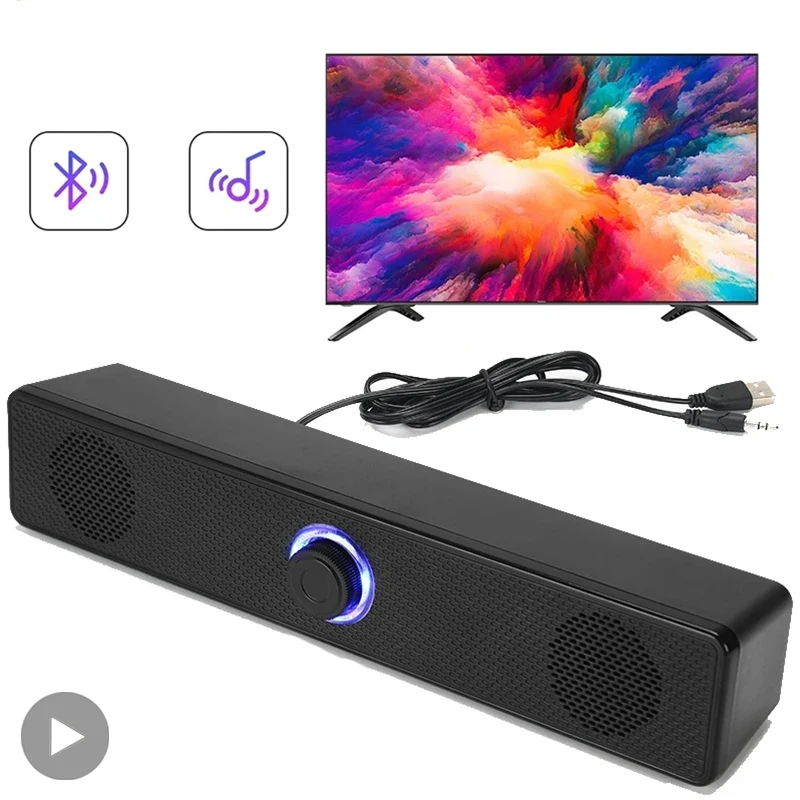 Soundbar Bluetooth Home - Soundbar Computer PC TV Laptop Desktop