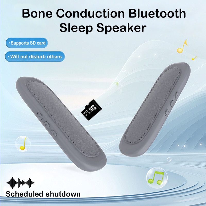 Soundbar Bluetooth Home - Mini Bone Conduction Bluetooth Speaker Sleep