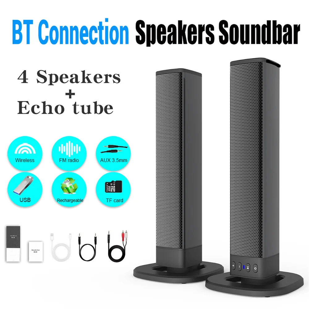 Wireless Bluetooth TV Sound Ba - Home Cinema Speaker System review and price
