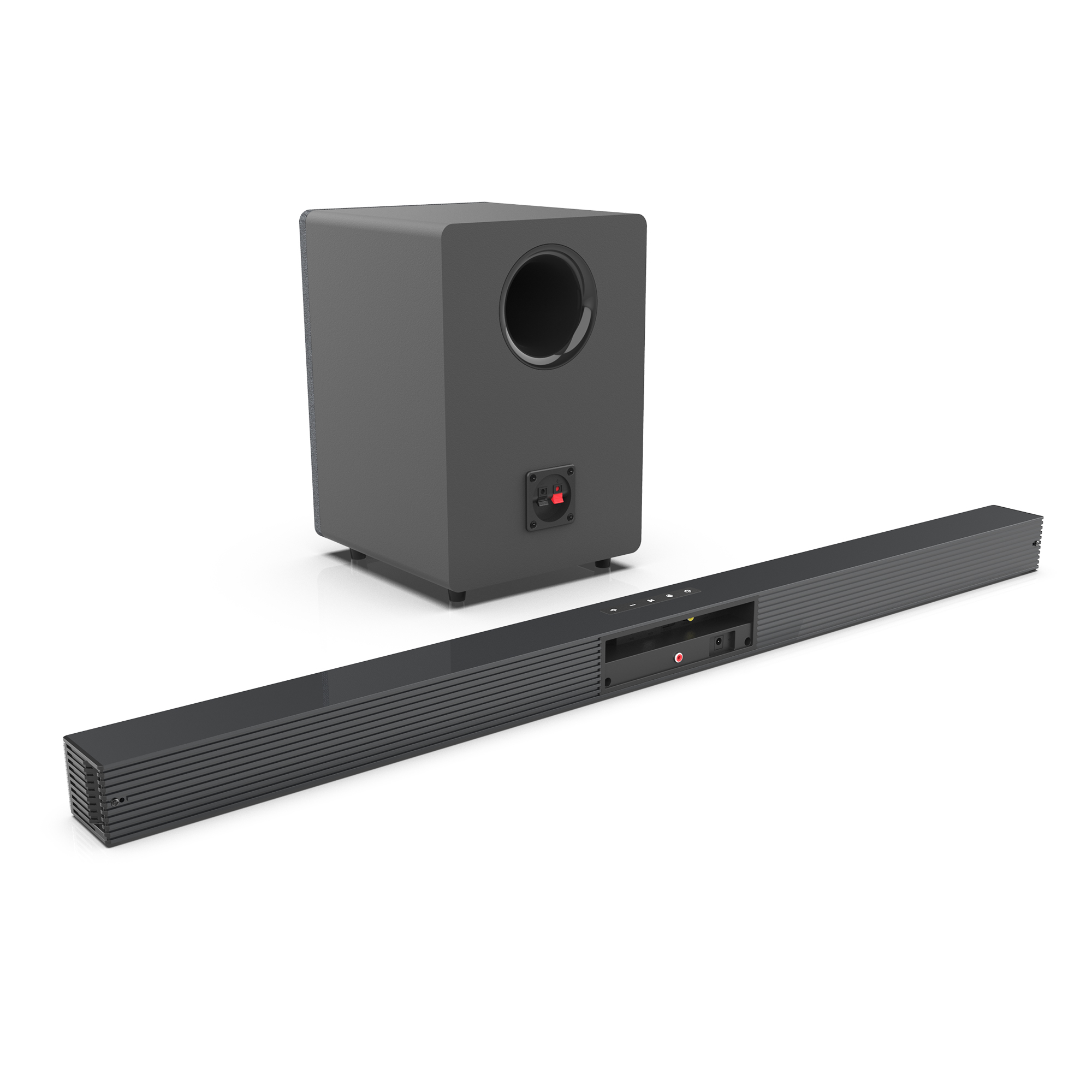 84W TV Sound Bar with Subwoofe - Home Cinema Speaker System review and price