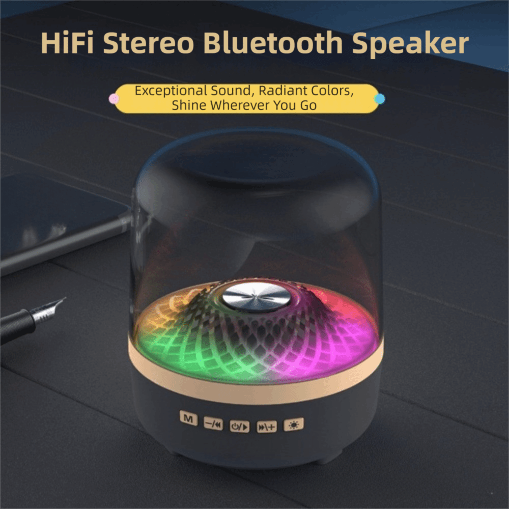 Bluetooth 5.4 HiFi Stereo Spea - Soundbar Bluetooth Home review and price