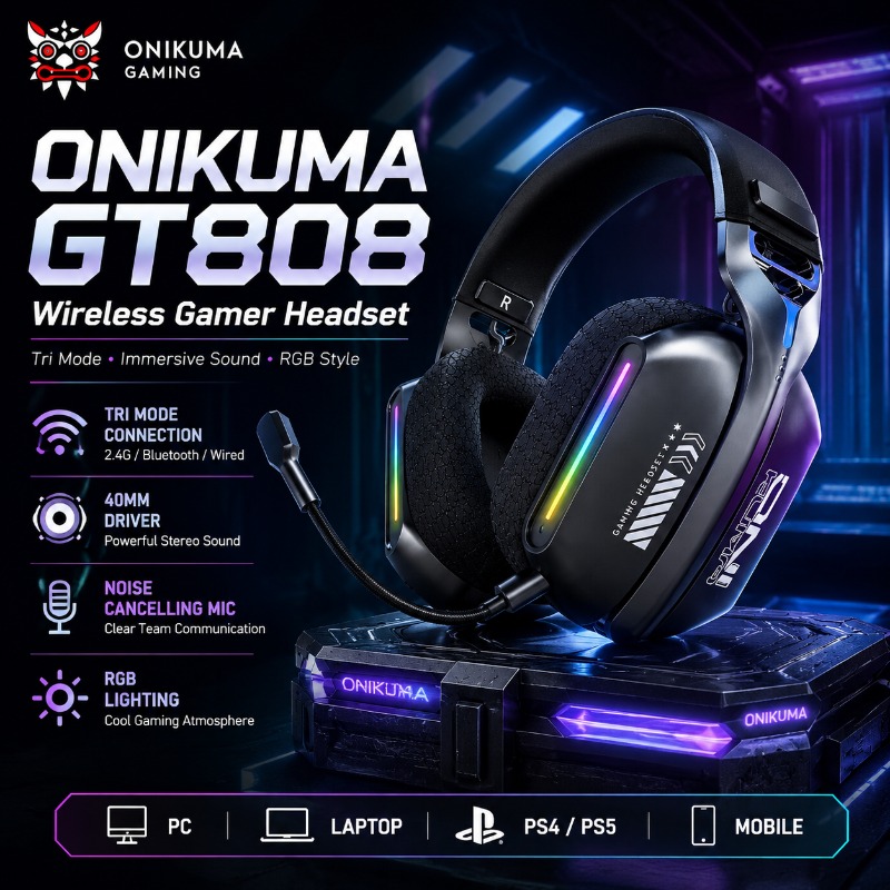 ONIKUMA GT808 Wireless Gaming  - Soundbar Bluetooth Home review and price