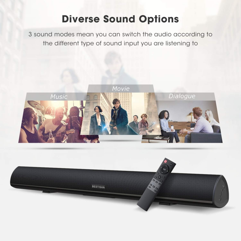Powerful TV Soundbar Wired 100 - Home Cinema Of Soundbar review and price