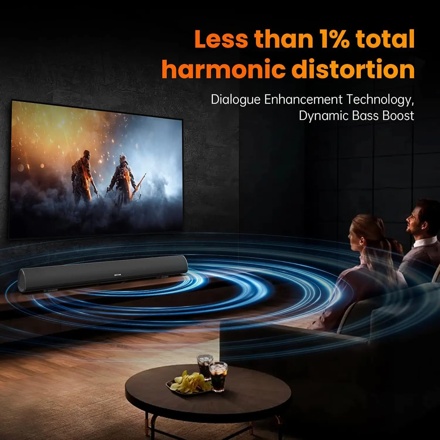 Powerful TV Soundbar Wired 100 - Home Cinema Of Soundbar review and price