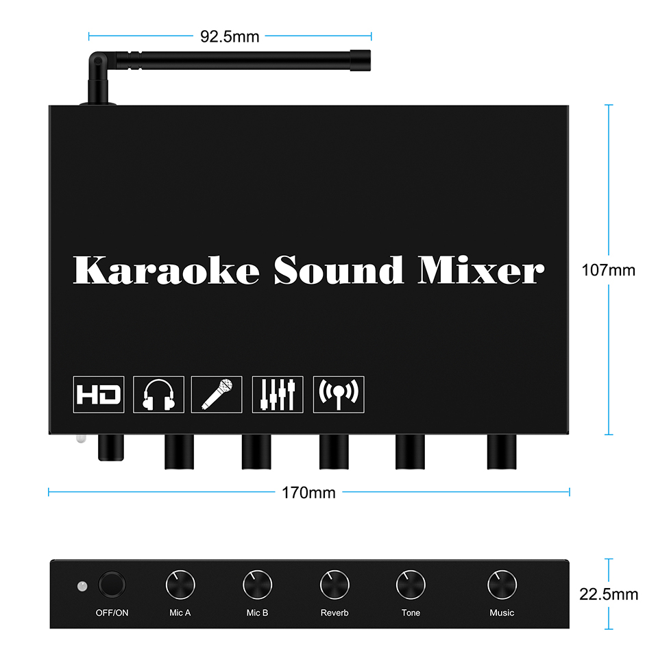 HDMI Karaoke Player Mixer Home - Soundbar Bluetooth Home review and price