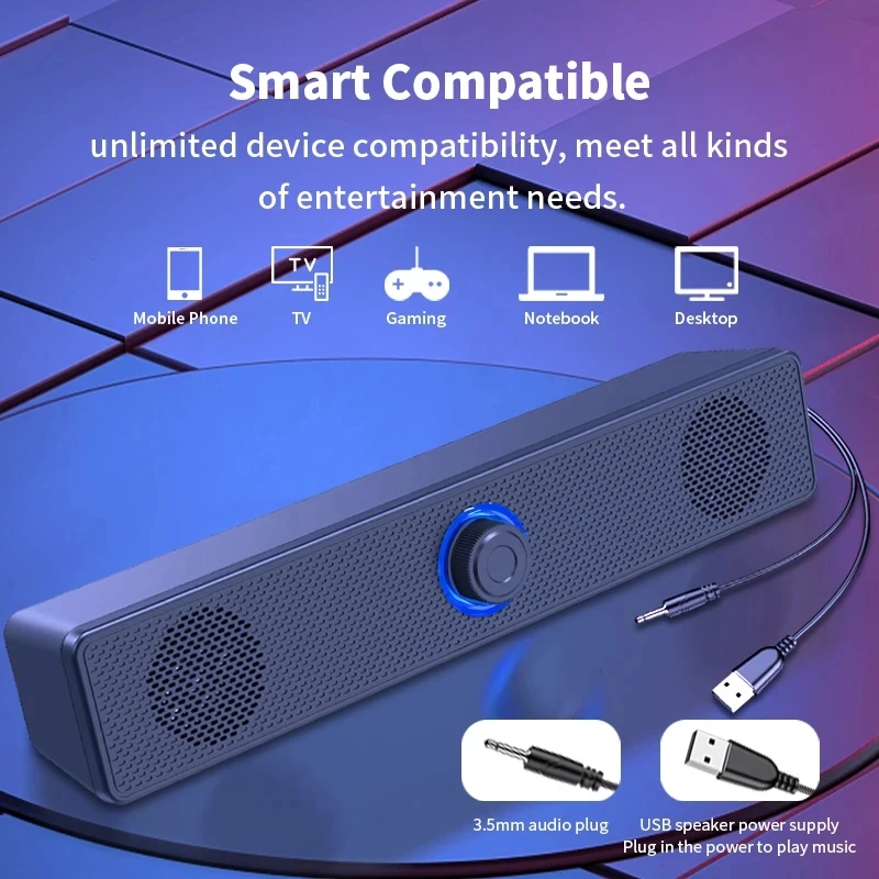 Soundbar Computer PC TV Laptop - Soundbar Bluetooth Home review and price