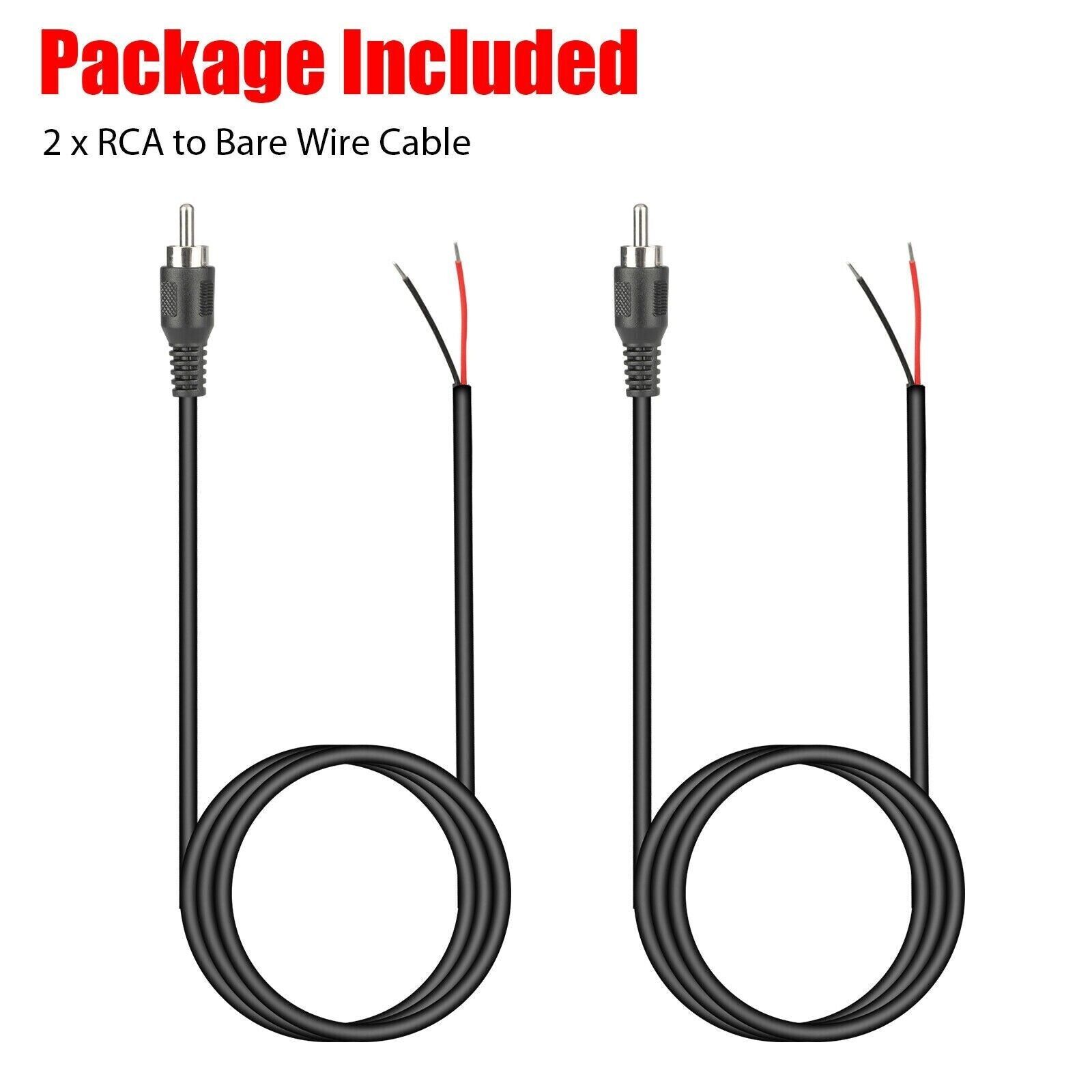 2-Pack 10ft RCA Male Plug To B - Home Cinema Speaker System review and price