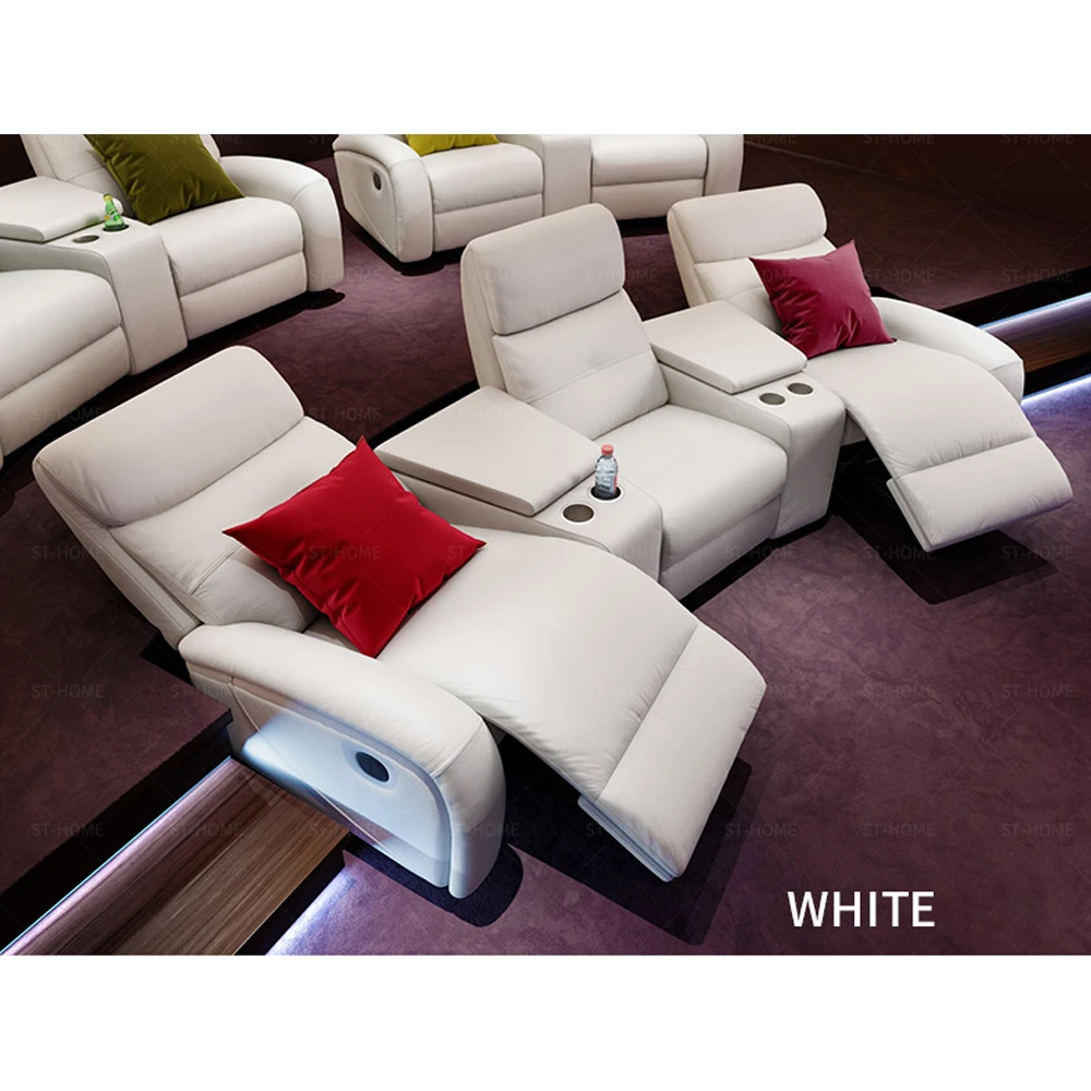 Modern Luxury Home Theater Rec - Home Cinema Recliner Chairs review and price