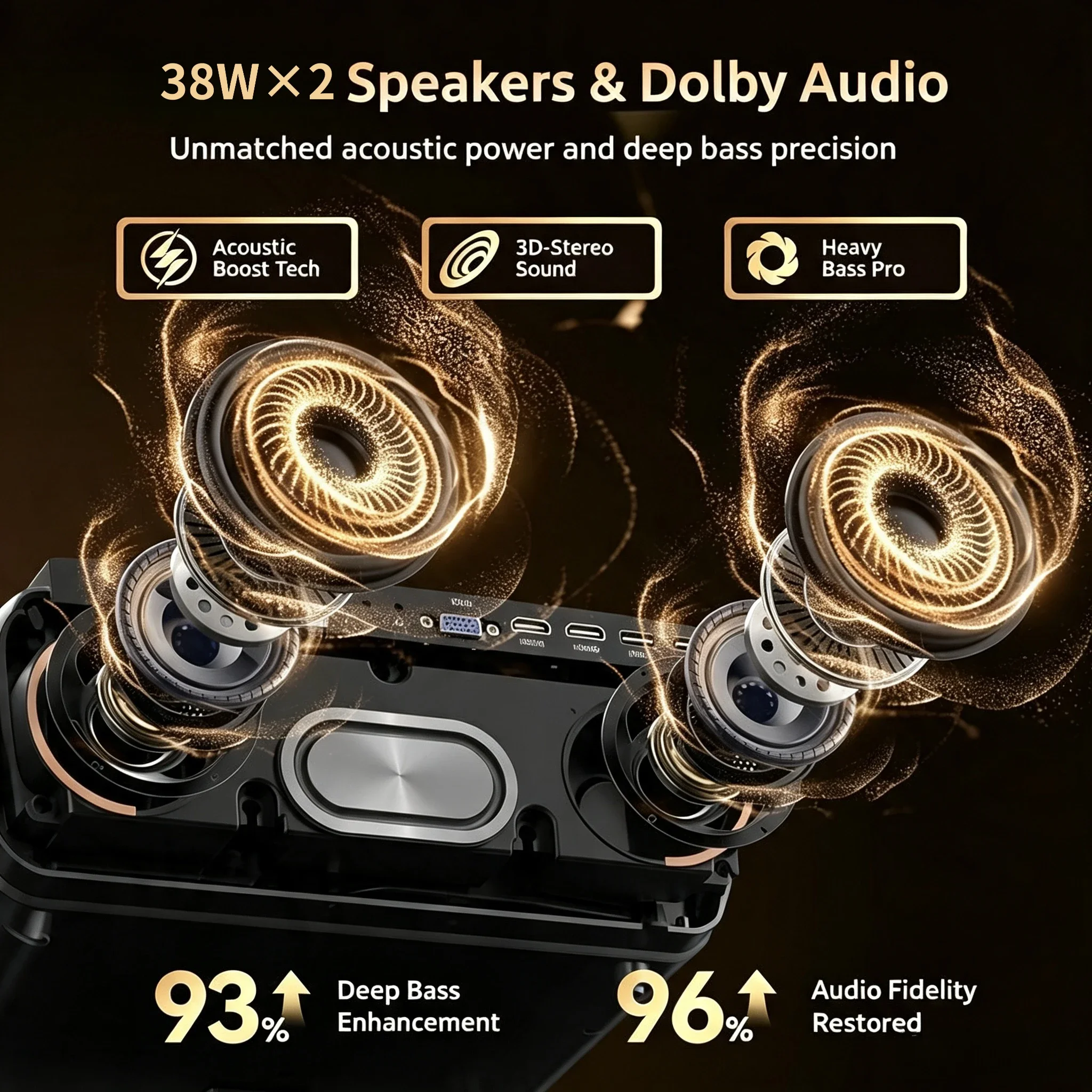 New E9 4KUHD Projector Smart 4 - Home Cinema Karaoke Projector review and price