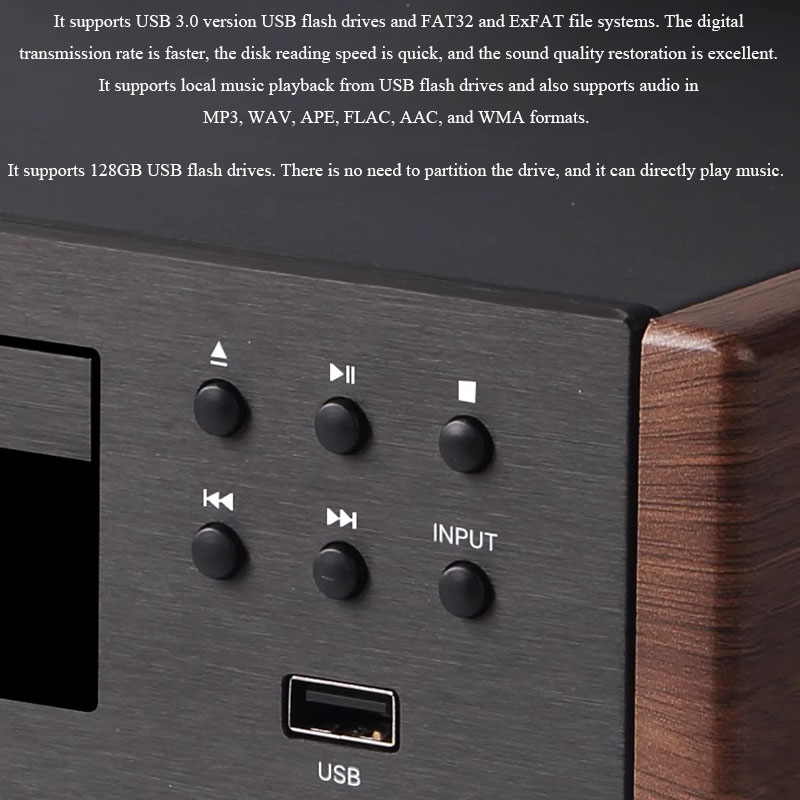 CD-6 HiFi CD Player Bluetooth  - Home Cinema System review and price
