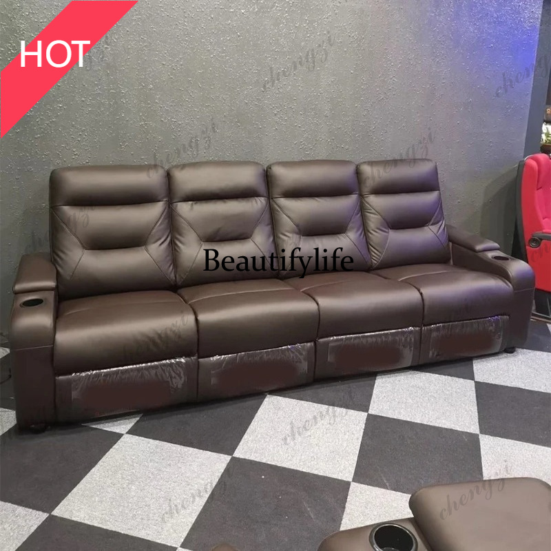 A49 Leather Sofa set With POWE - Home Cinema Recliners review and price