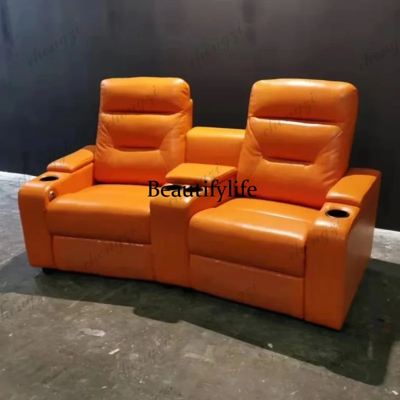 A49 Leather Sofa set With POWE - Home Cinema Recliners review and price