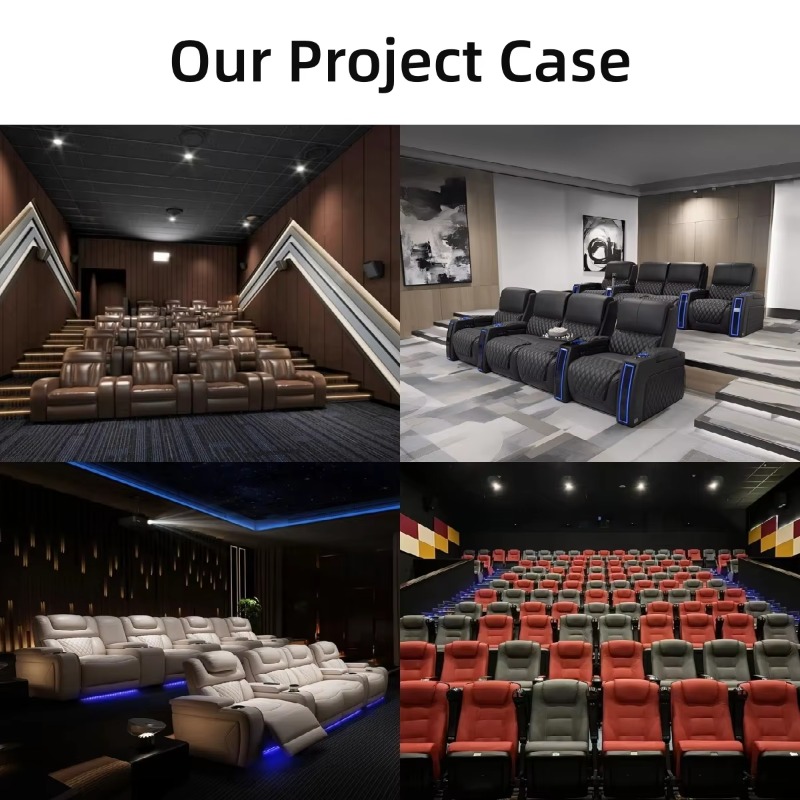 Luxury Manual Cinema Sofas Rec - Home Cinema Recliners review and price