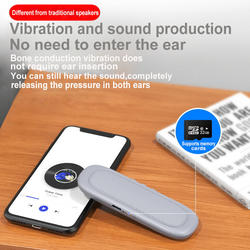 Mini Bone Conduction Bluetooth - Soundbar Bluetooth Home review and price