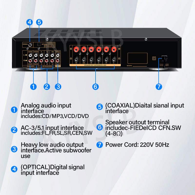 900W Blueteeth Amplifier Audio - Home Cinema System review and price