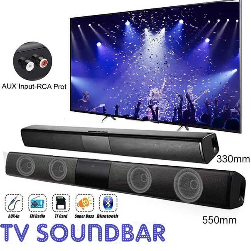 40W High Power Soundbar for TV - Home Cinema Speaker System review and price