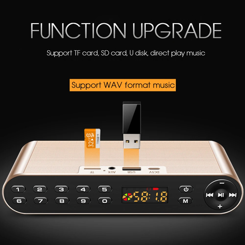 HIFI Bluetooth Speaker Portabl - Soundbar Bluetooth Home review and price