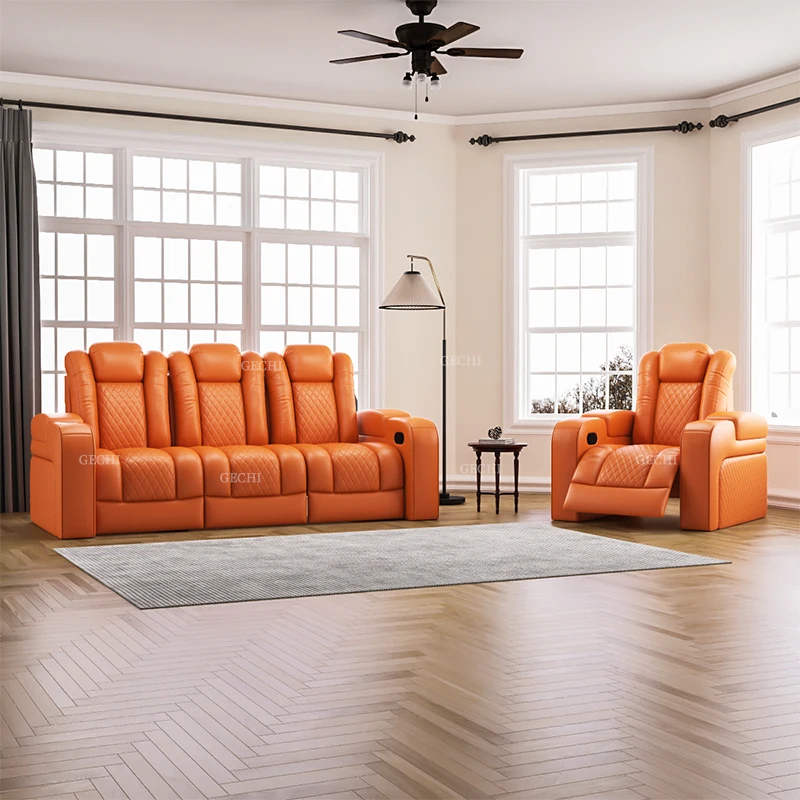 Luxury Theater Furniture Black - Home Cinema Recliner Chairs review and price