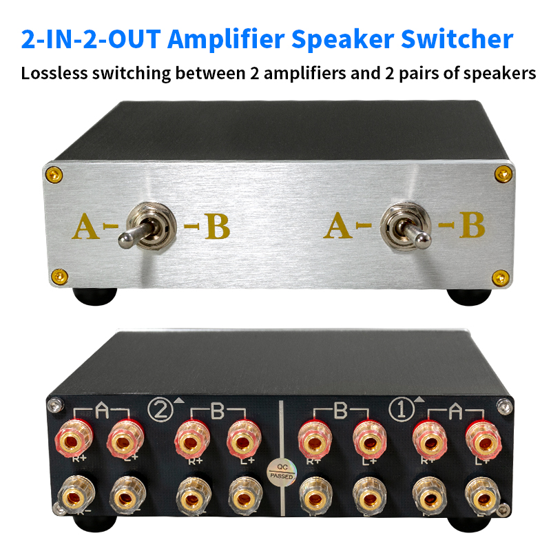 Speaker Switch Selector, 2 Amp - Home Cinema Speaker System review and price