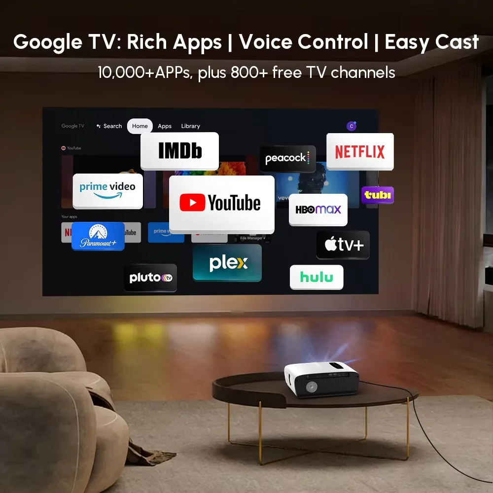 NewA9S 4k Projector Auto Focus - Home Cinema Speaker System review and price
