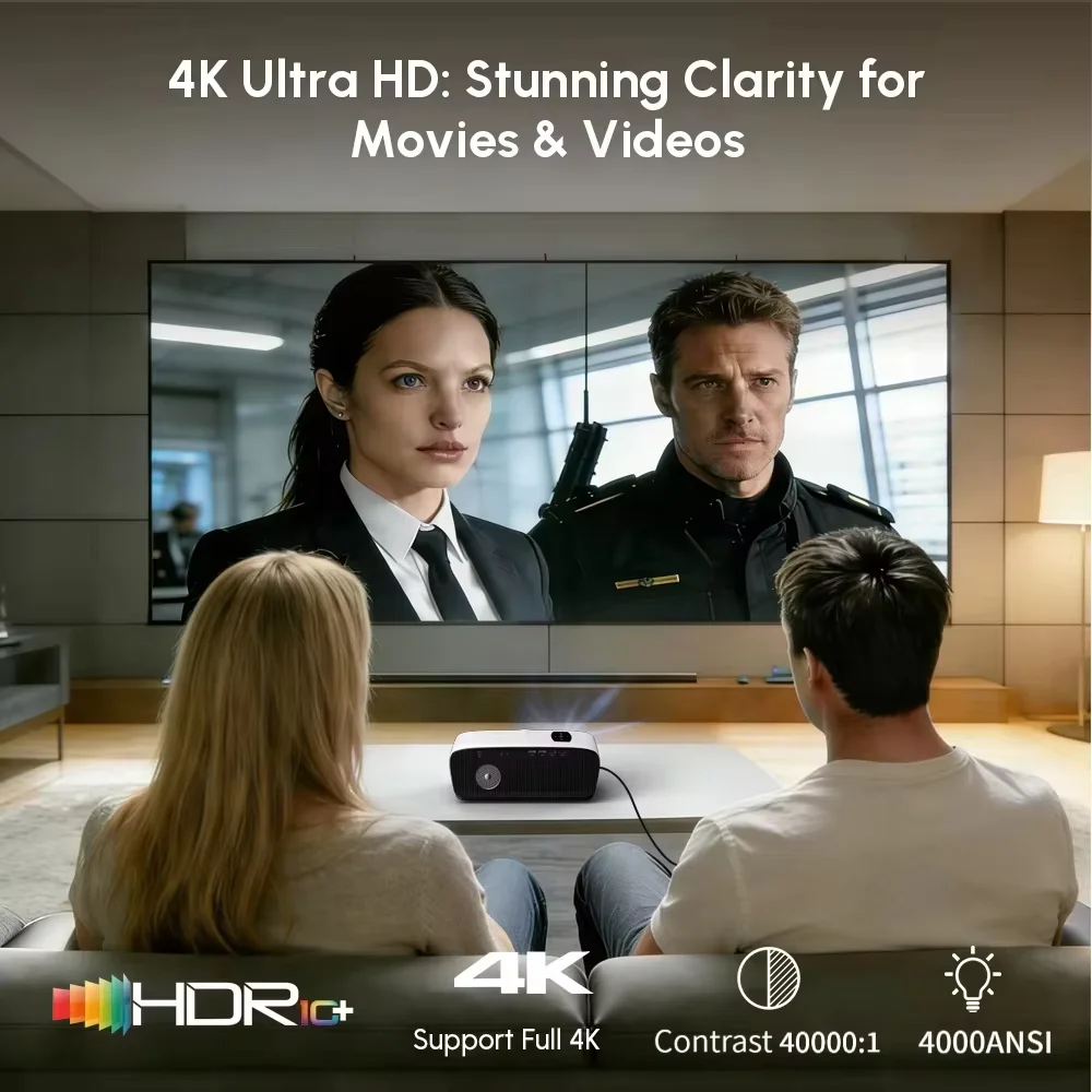 NewA9S 4k Projector Auto Focus - Home Cinema Speaker System review and price